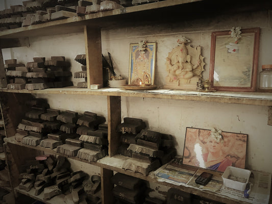 hand block printing