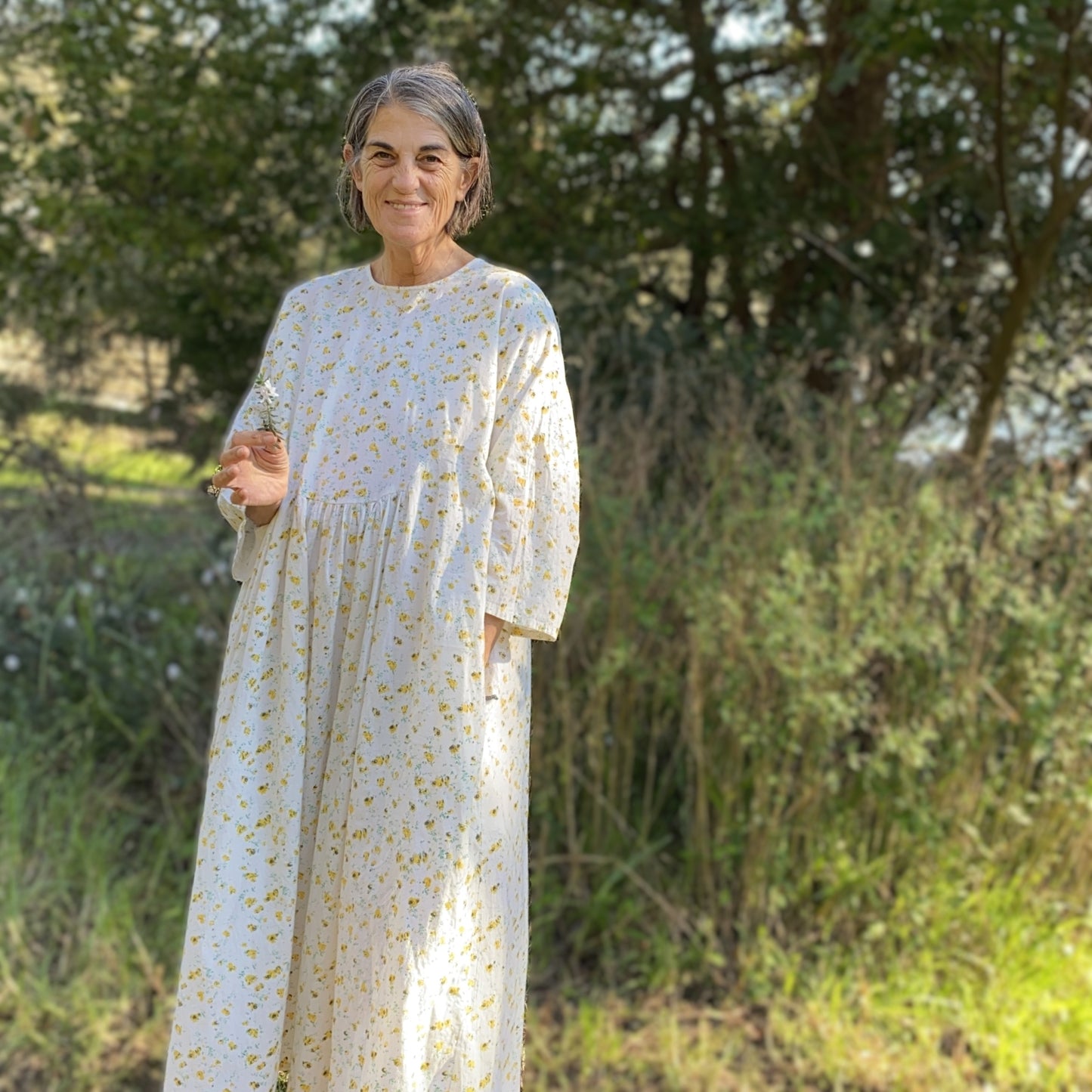 pleated floral dress 101