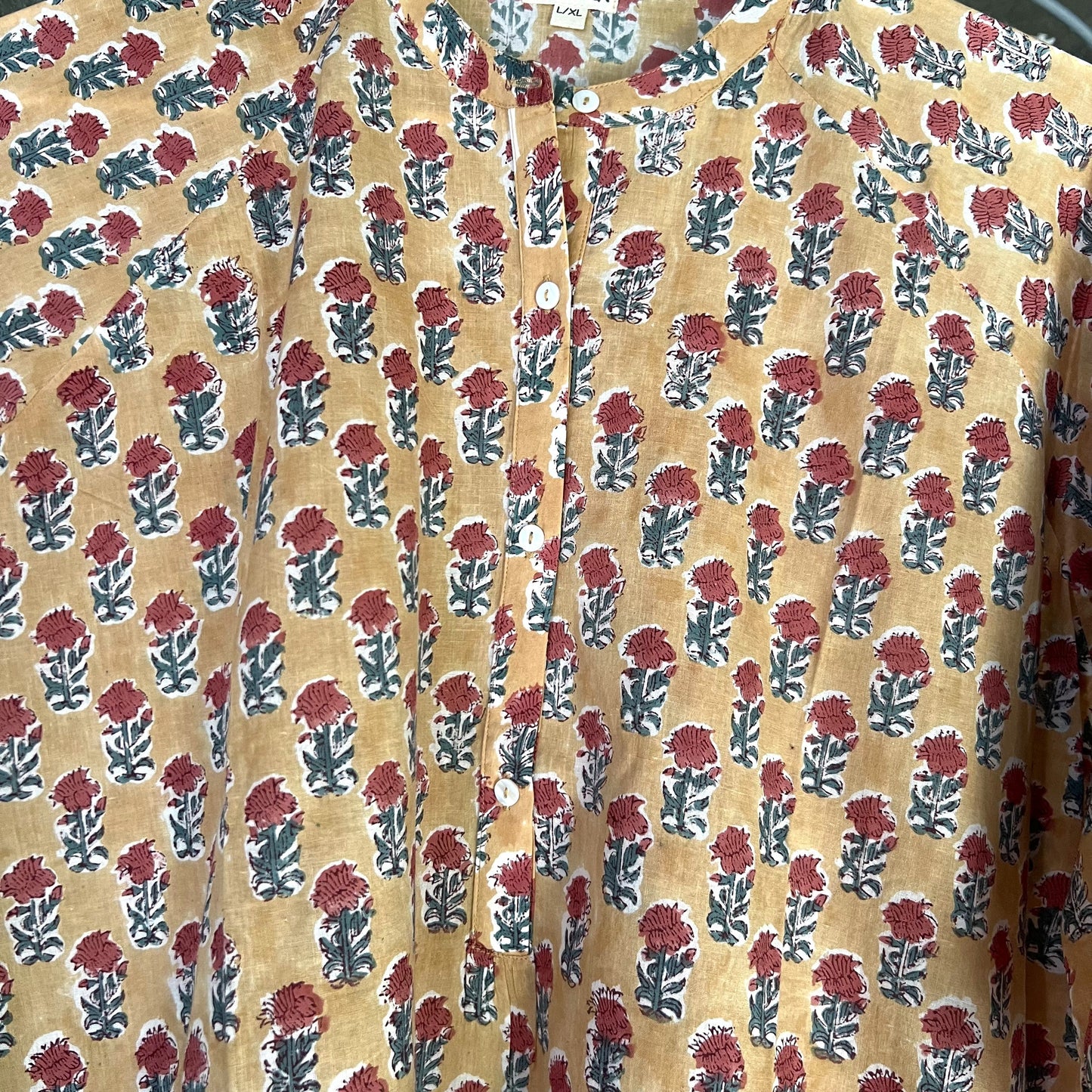 block print cotton dress 18