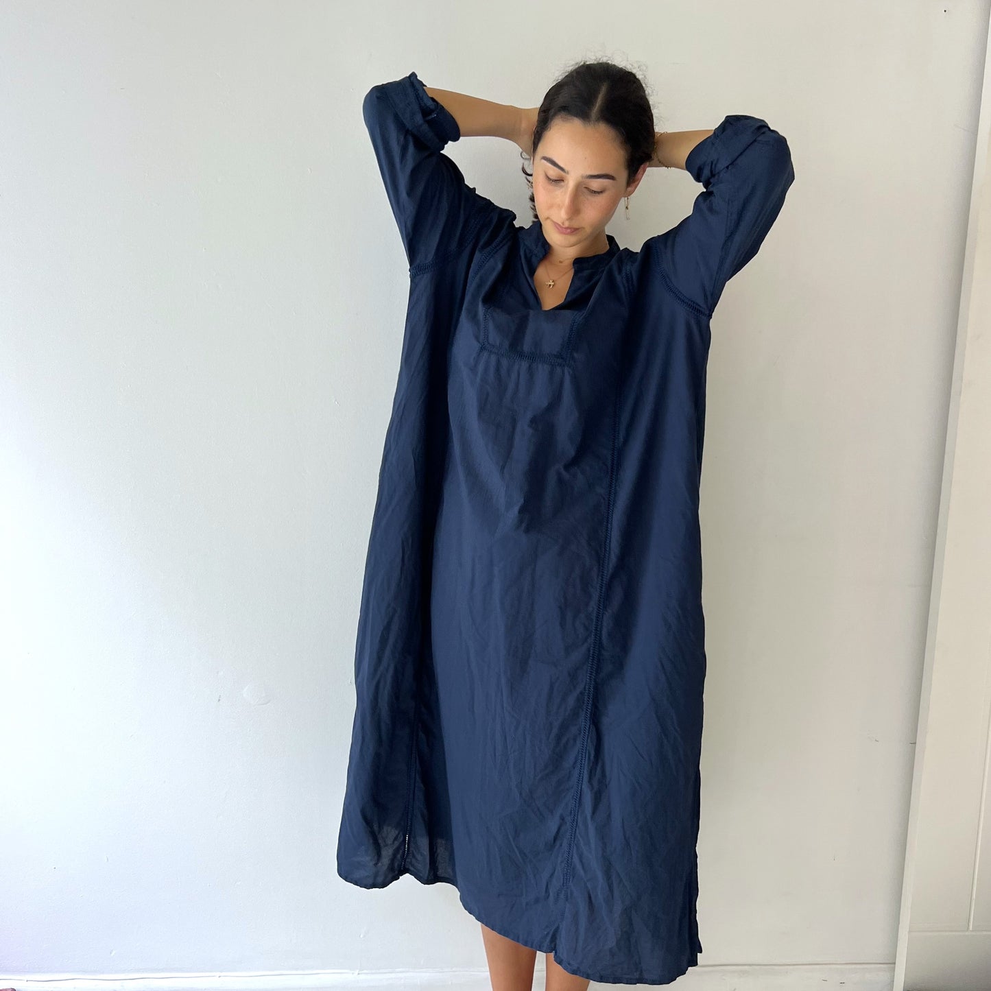 ladder lace kaftan dress 143