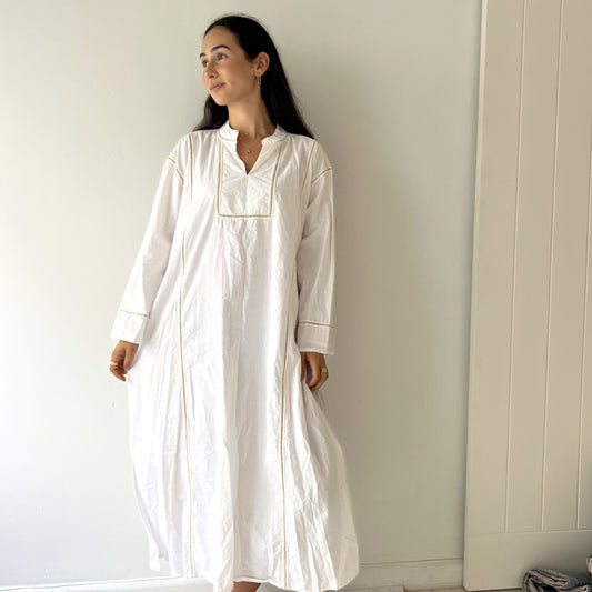 ladder lace kaftan dress 141