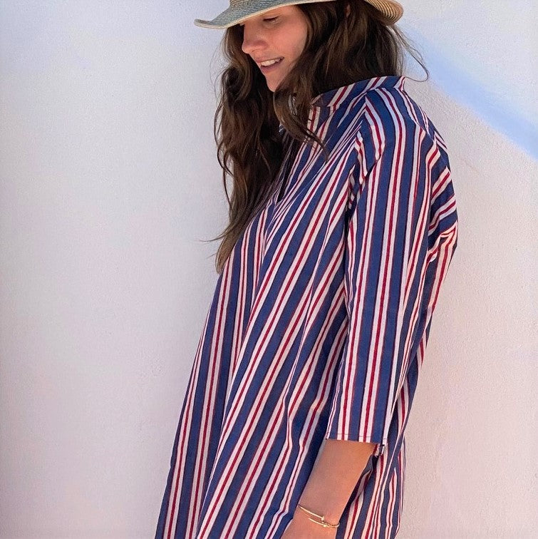 hand block printed cotton kaftan 20