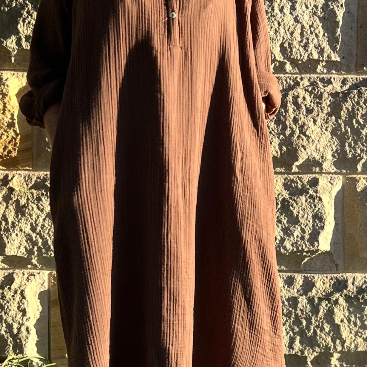 double gauze kaftan 153