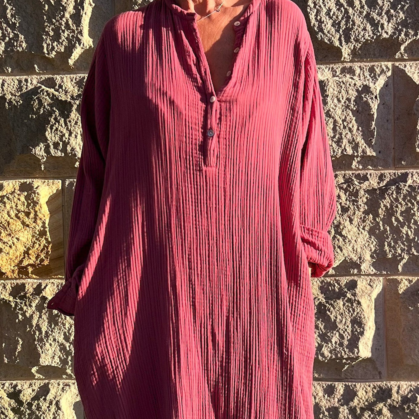 double gauze kaftan 152