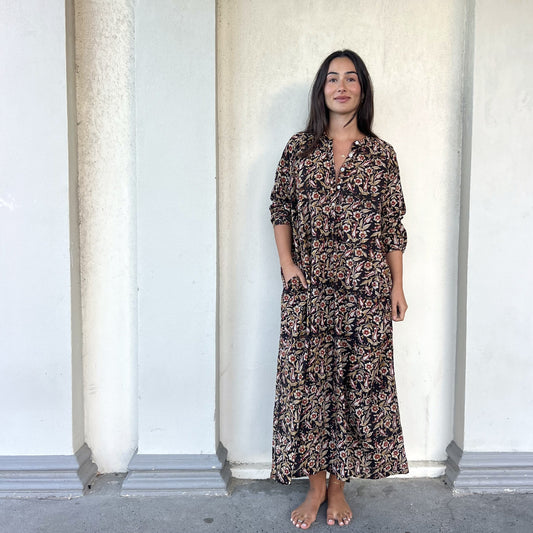 floral cotton dress 197