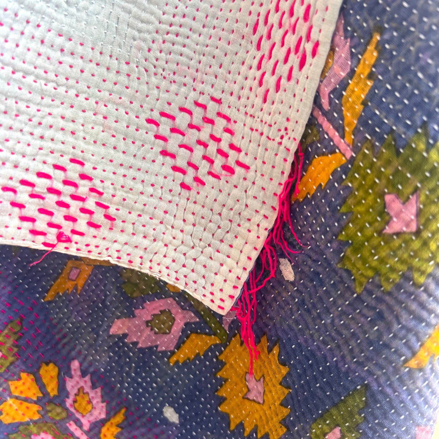 vintage kantha quilt