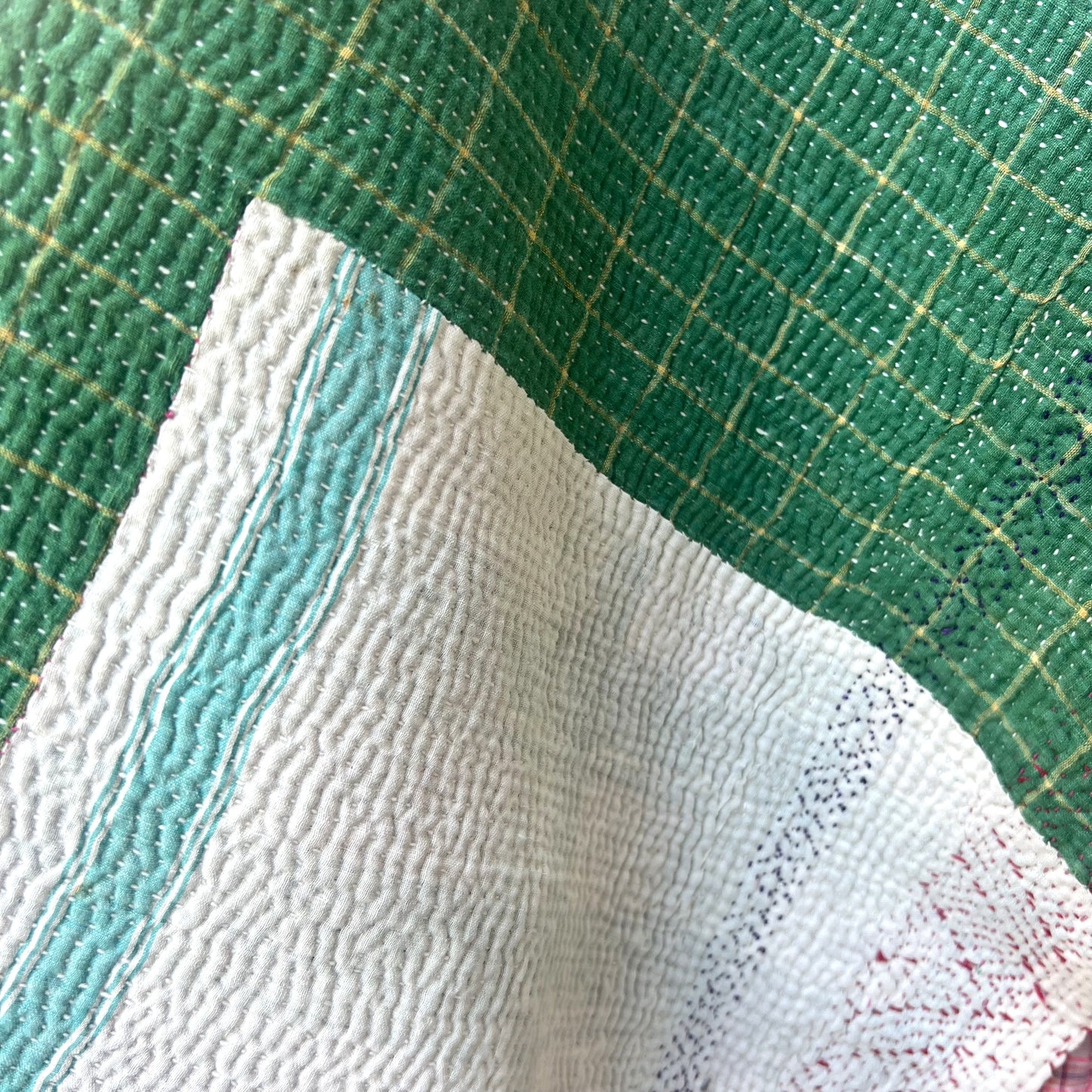 vintage kantha quilt