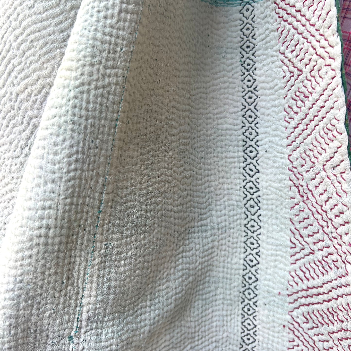 vintage kantha quilt