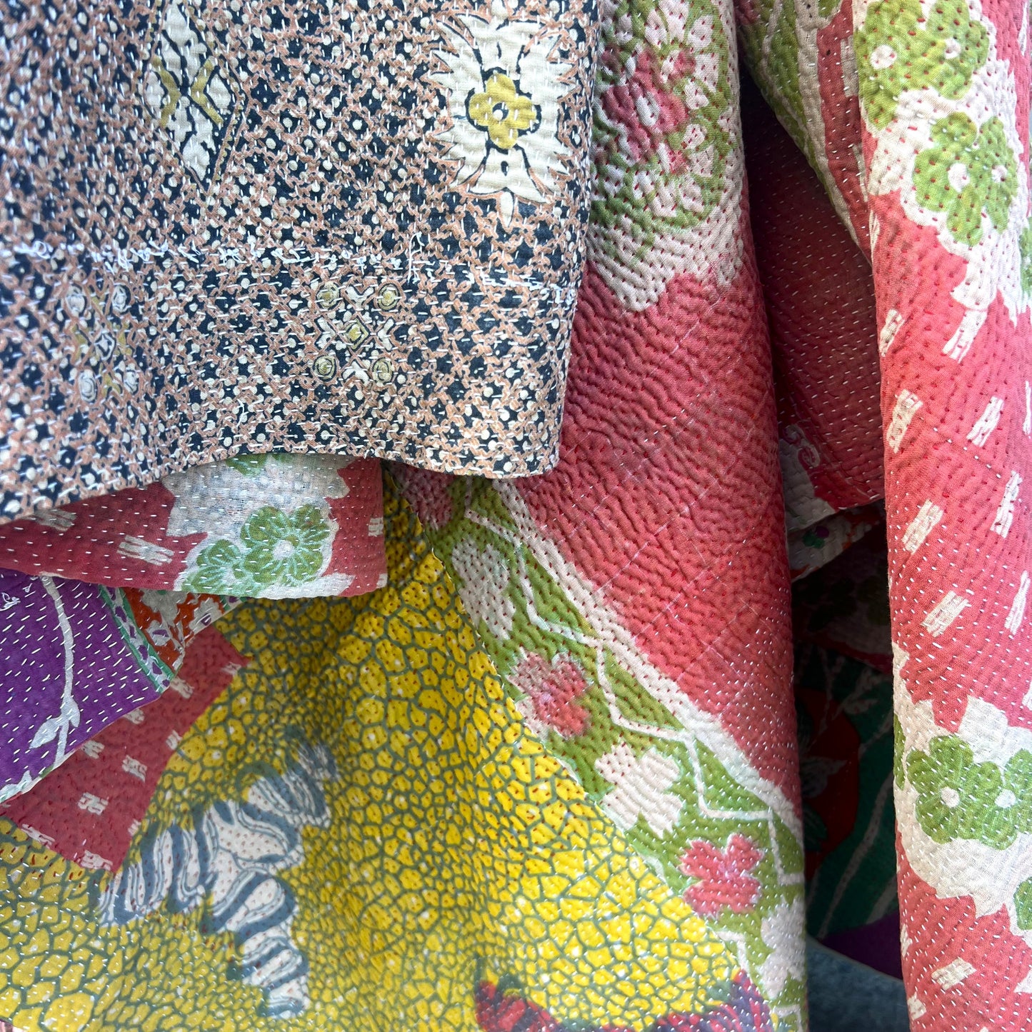 vintage kantha quilt