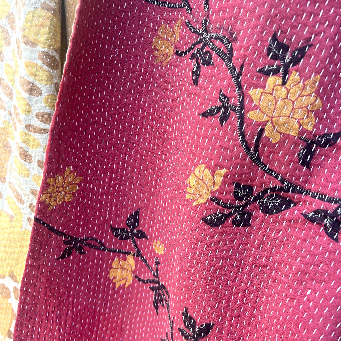 vintage kantha quilt