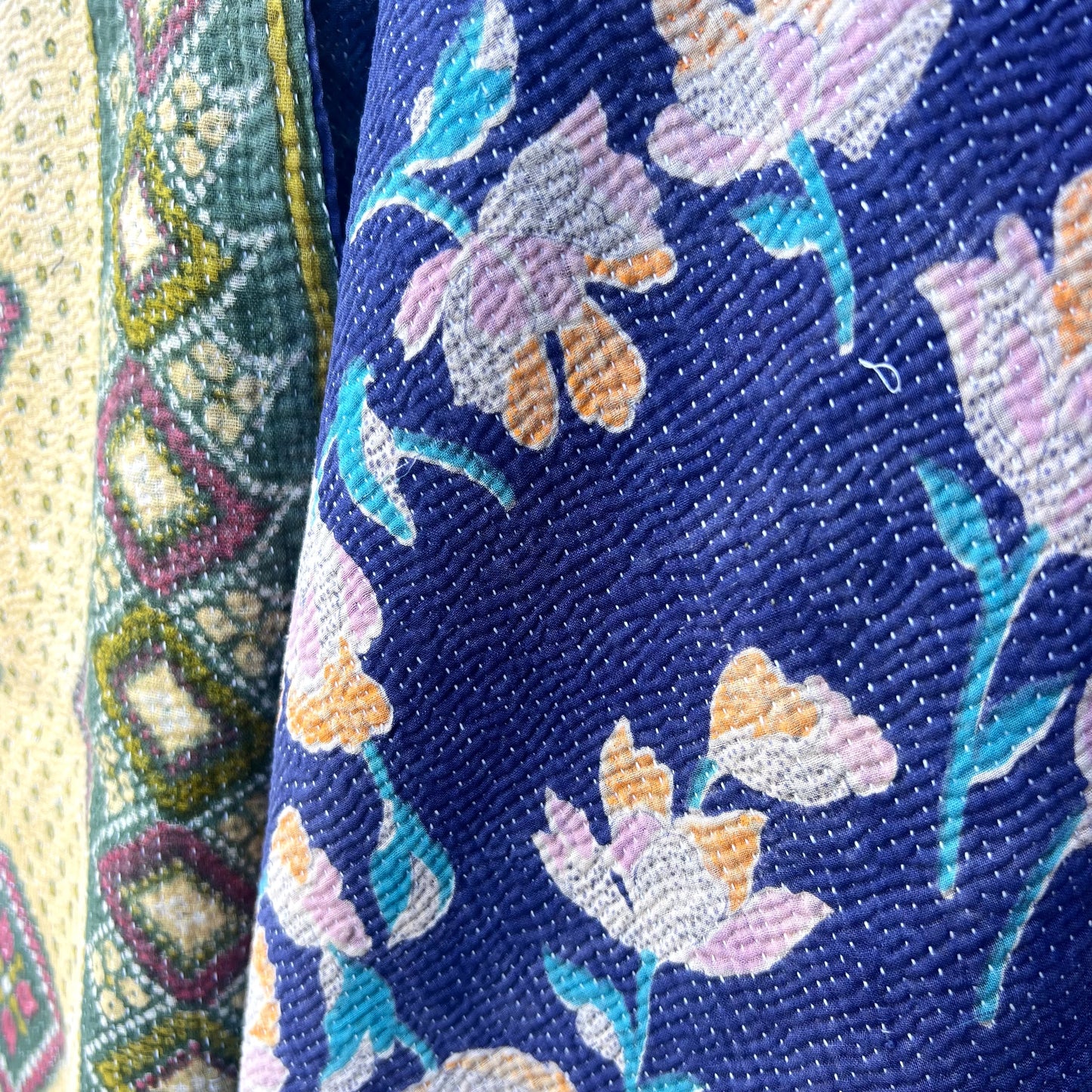 vintage kantha quilt