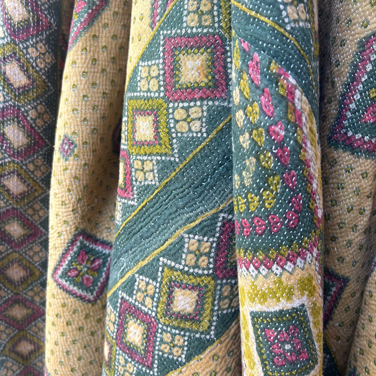 vintage kantha quilt