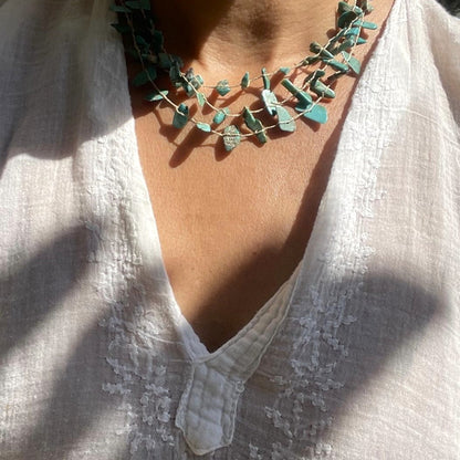 handmade turquoise necklace