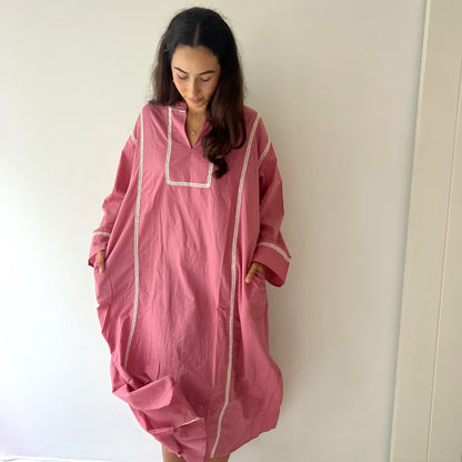 ladder lace kaftan dress 142