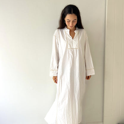 ladder lace kaftan dress 141