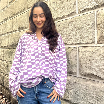 block print collar cotton shirt 19