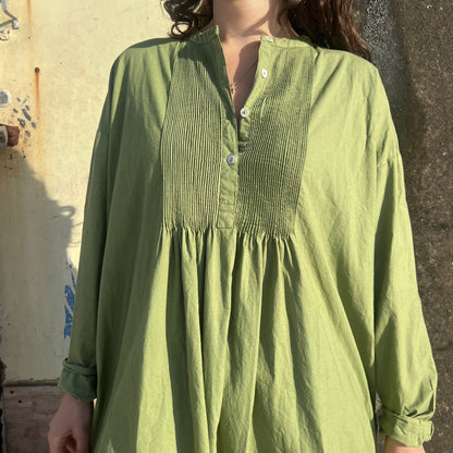 cotton pleated dress 149