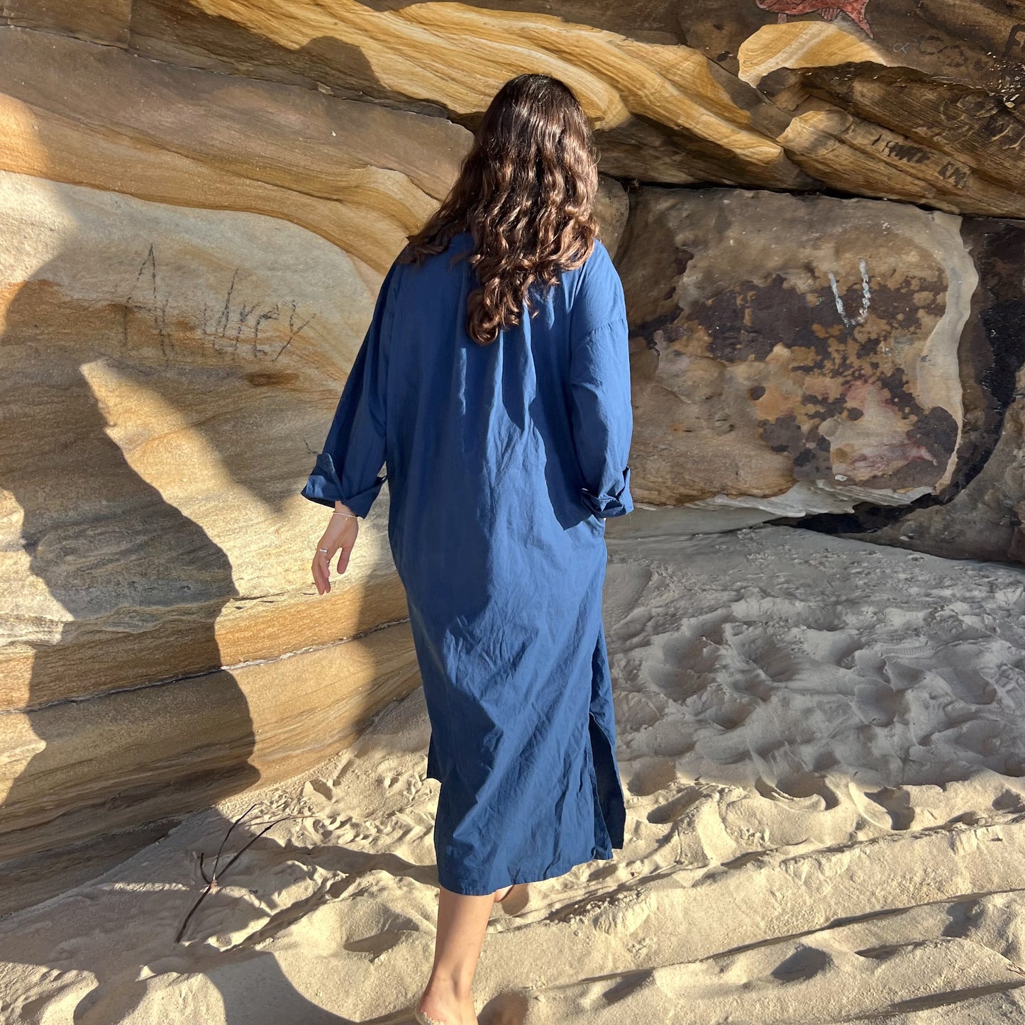 cotton pleated dress 147