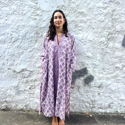 hand block printed kaftan 110