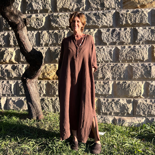 double gauze kaftan 153