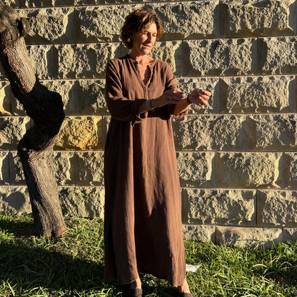 double gauze kaftan 153