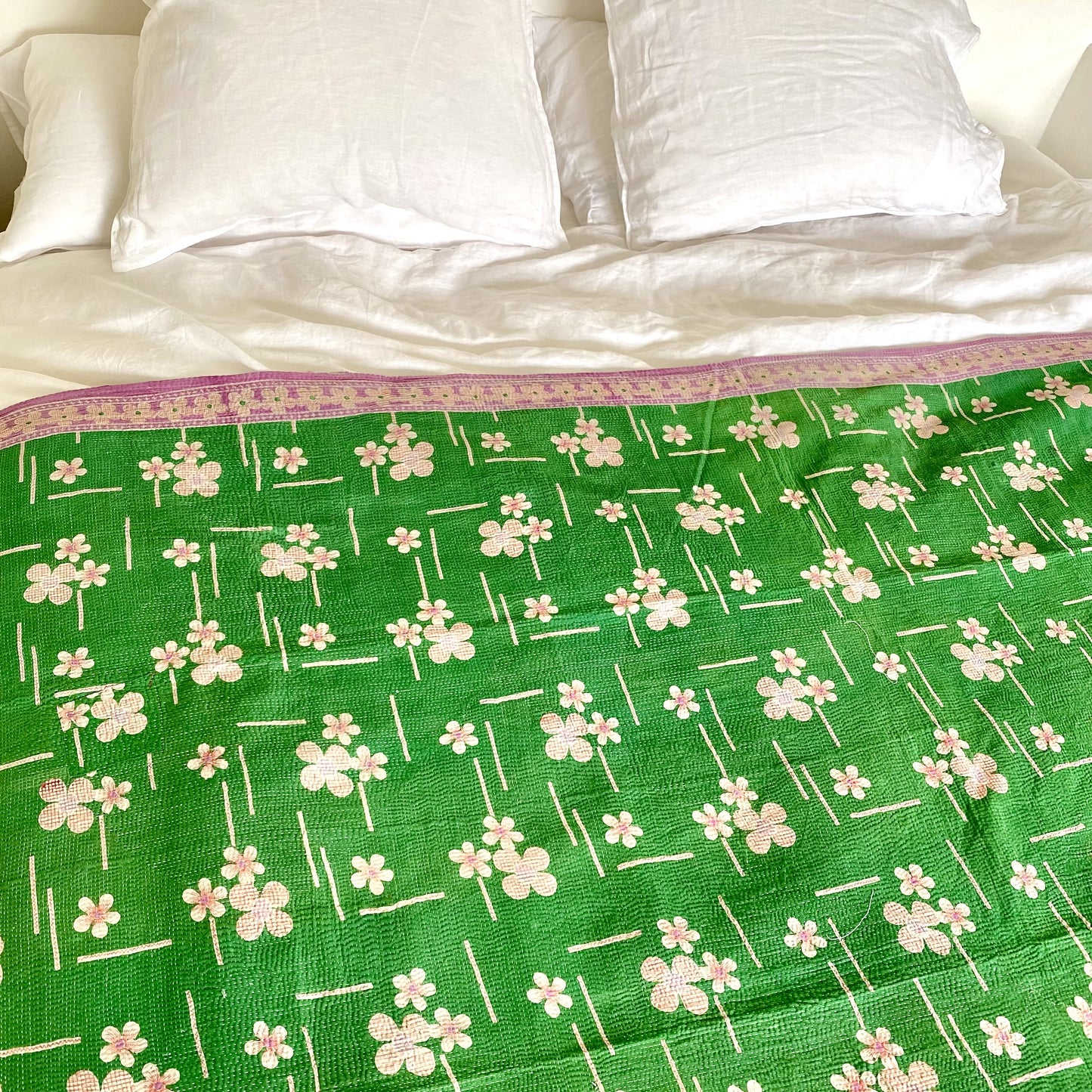 vintage kantha quilt