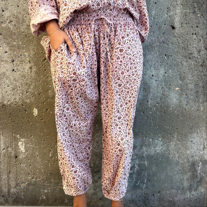 block print cotton pants 21