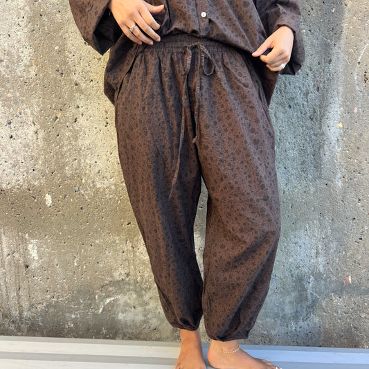 block print cotton pants 20