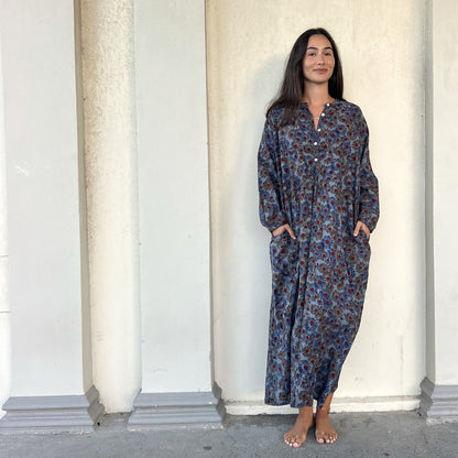 floral cotton dress 198