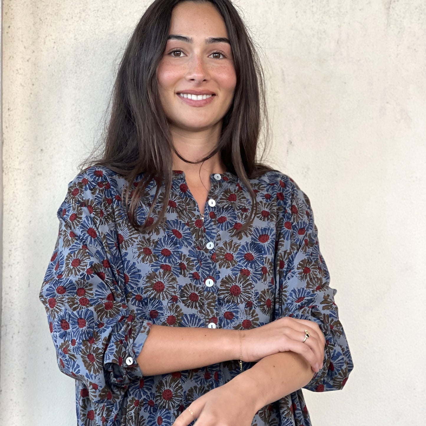 floral cotton dress 198