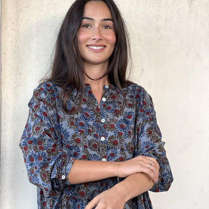 floral cotton dress 198