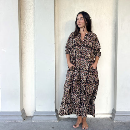 floral cotton dress 197