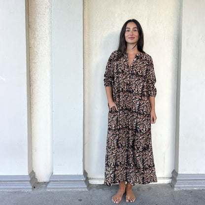 floral cotton dress 197
