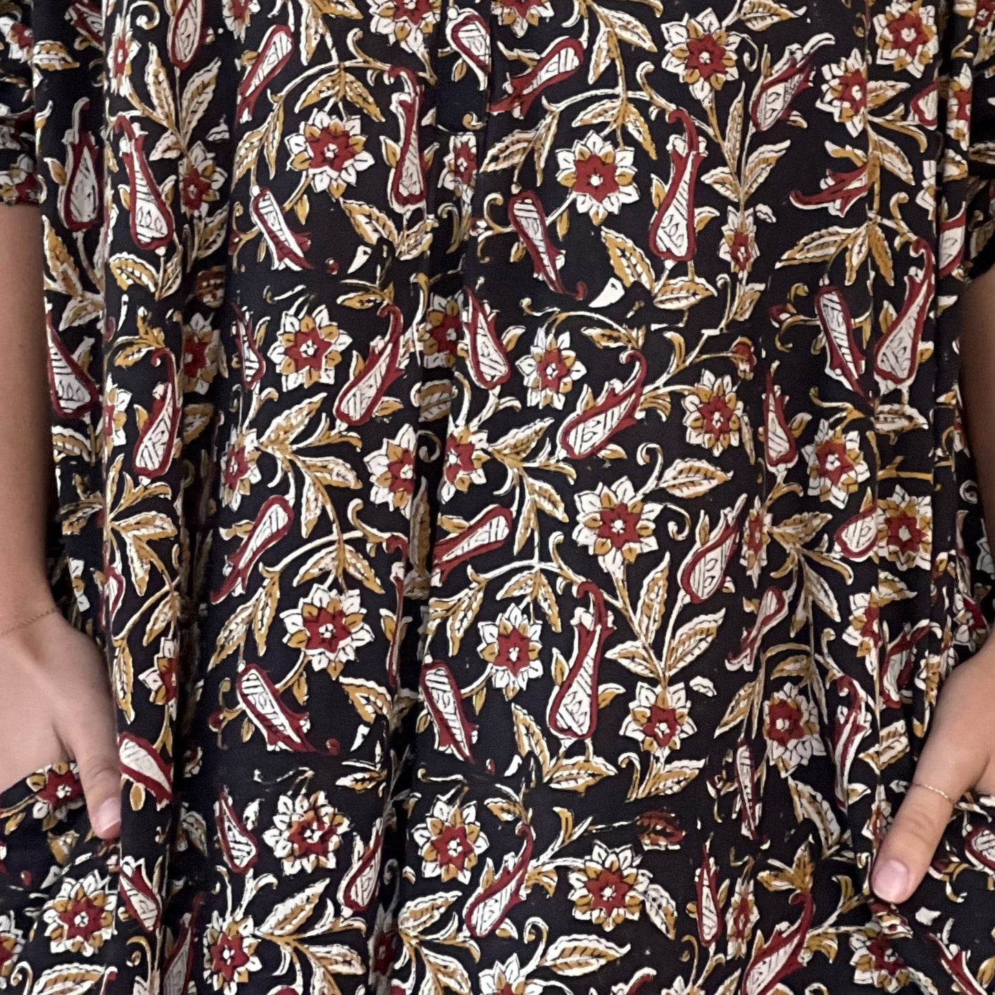 floral cotton dress 197