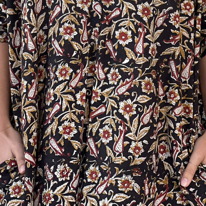 floral cotton dress 197