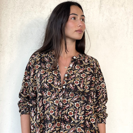 floral cotton dress 197