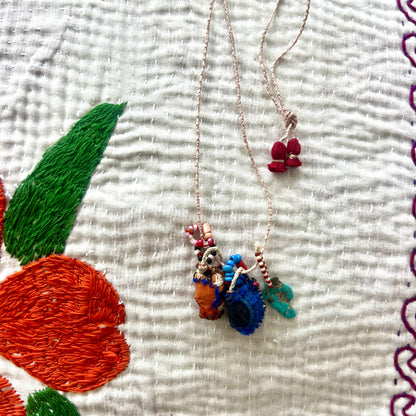 handmade charm necklace