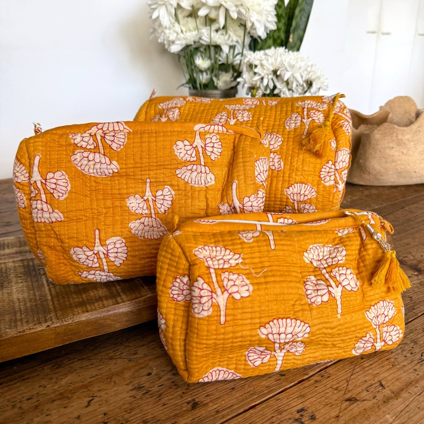 sets of 3 cosmetic bags