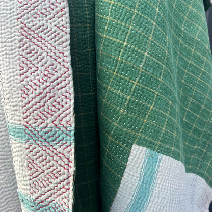 vintage kantha quilt