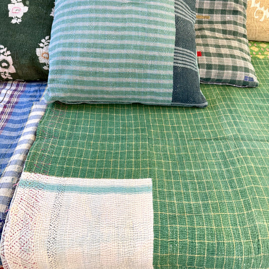 vintage kantha quilt