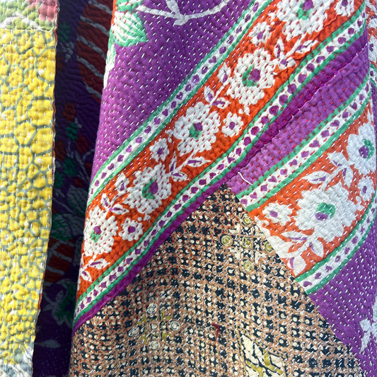 vintage kantha quilt