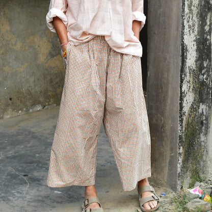 block print relaxed pant 20