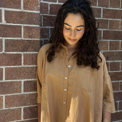 cotton collar dress 171