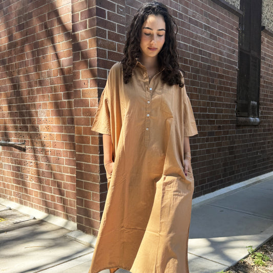 cotton collar dress 171