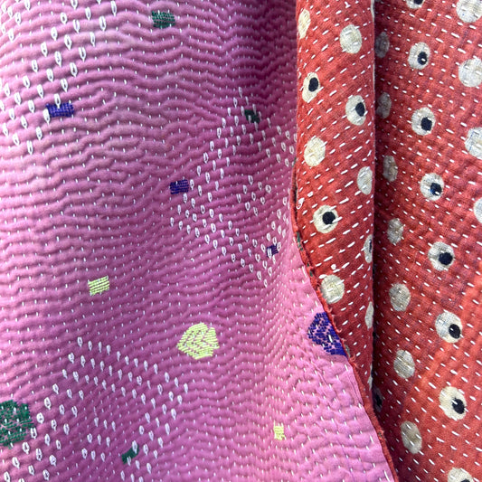 vintage kantha quilt