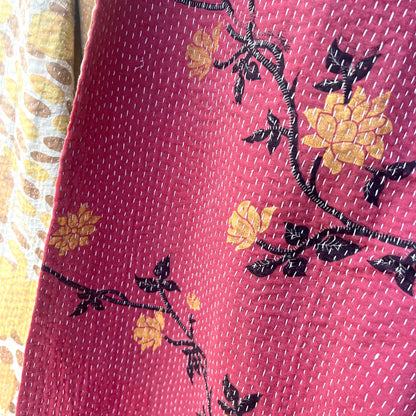 vintage kantha quilt