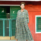 cotton collared  kalamkari dress 132