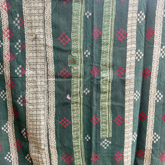 vintage kantha quilt