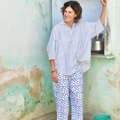 block print relaxed pant 19