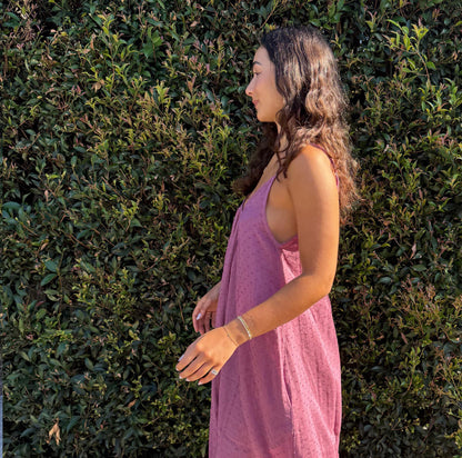 cotton strappy dress 181